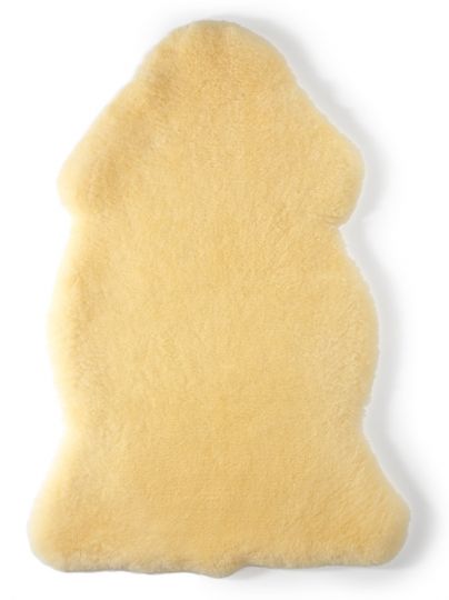 Baby-Lammfell DE gelblich geschoren