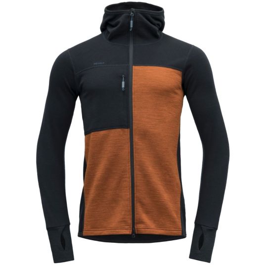 Devold pro Merino veste de randonnée Nibba homme (bleu foncé/orange)