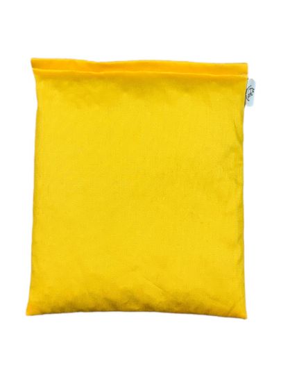 Traubenkern-Kissen gelb